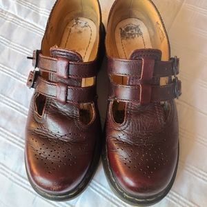 Maryjanes, Doc Martens, red, EU 39